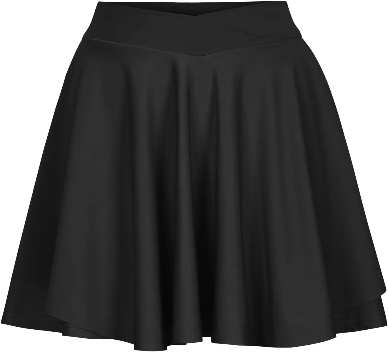 Golf Skirts for Women Tennis Skorts Crossover High Waisted Lightweight Athletic Shorts Flowy Running Workout Shorts