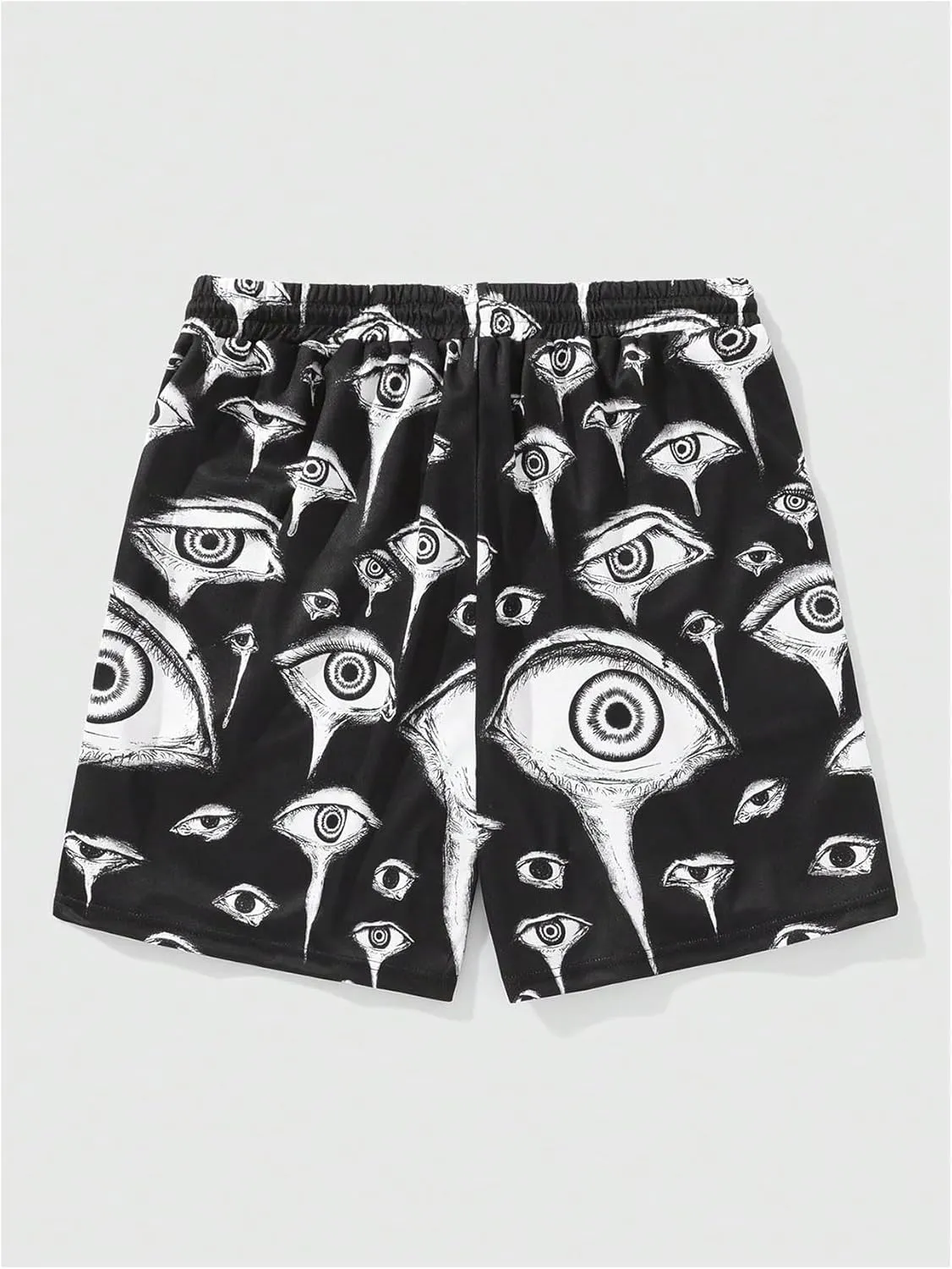 GORGLITTER Men's Basketball Shorts Graphic Shorts Cool Athletic Gym Shorts Drippy Shorts with Pockets