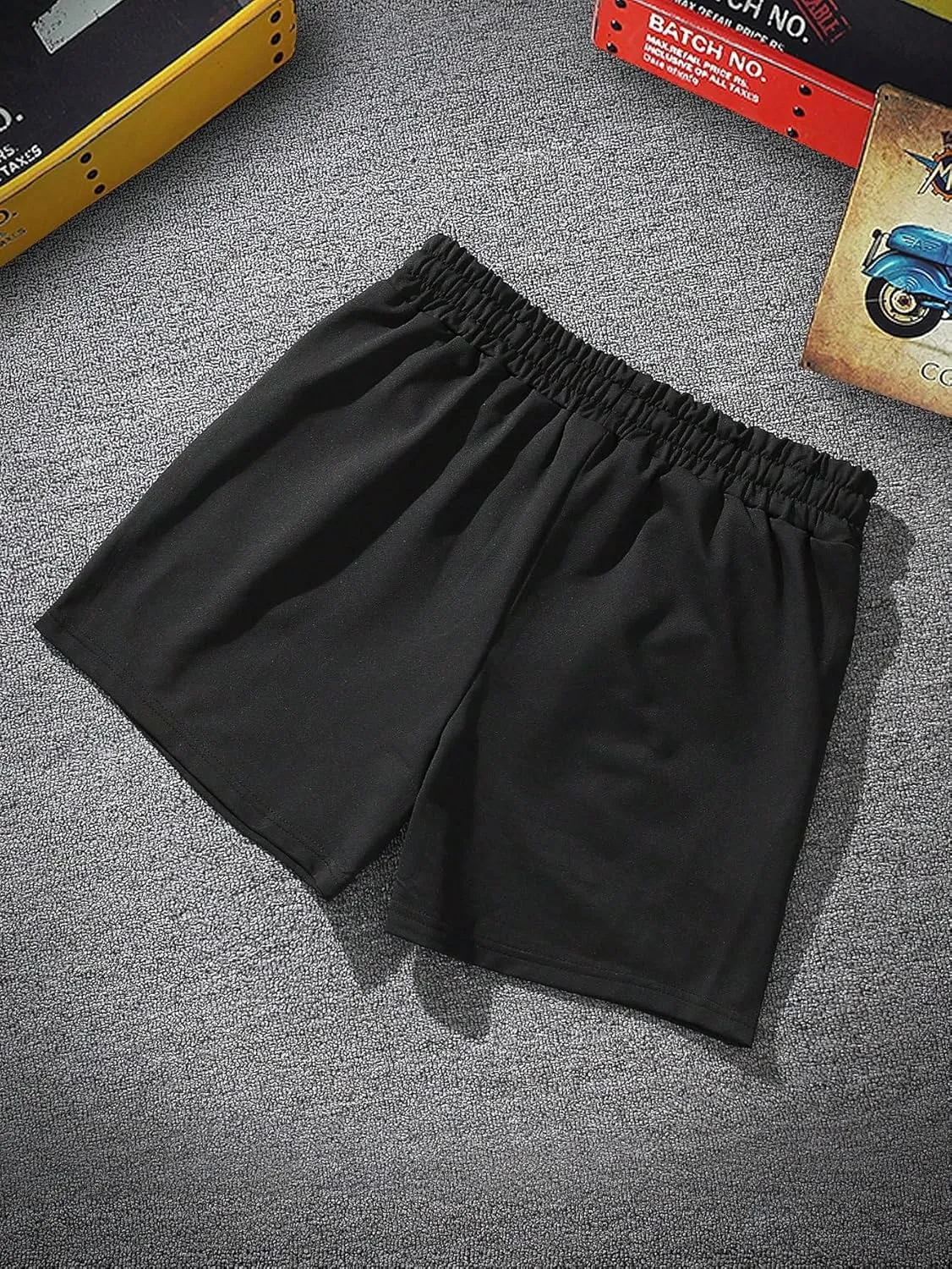GORGLITTER Men's Basketball Shorts Graphic Shorts Cool Athletic Gym Shorts Drippy Shorts with Pockets