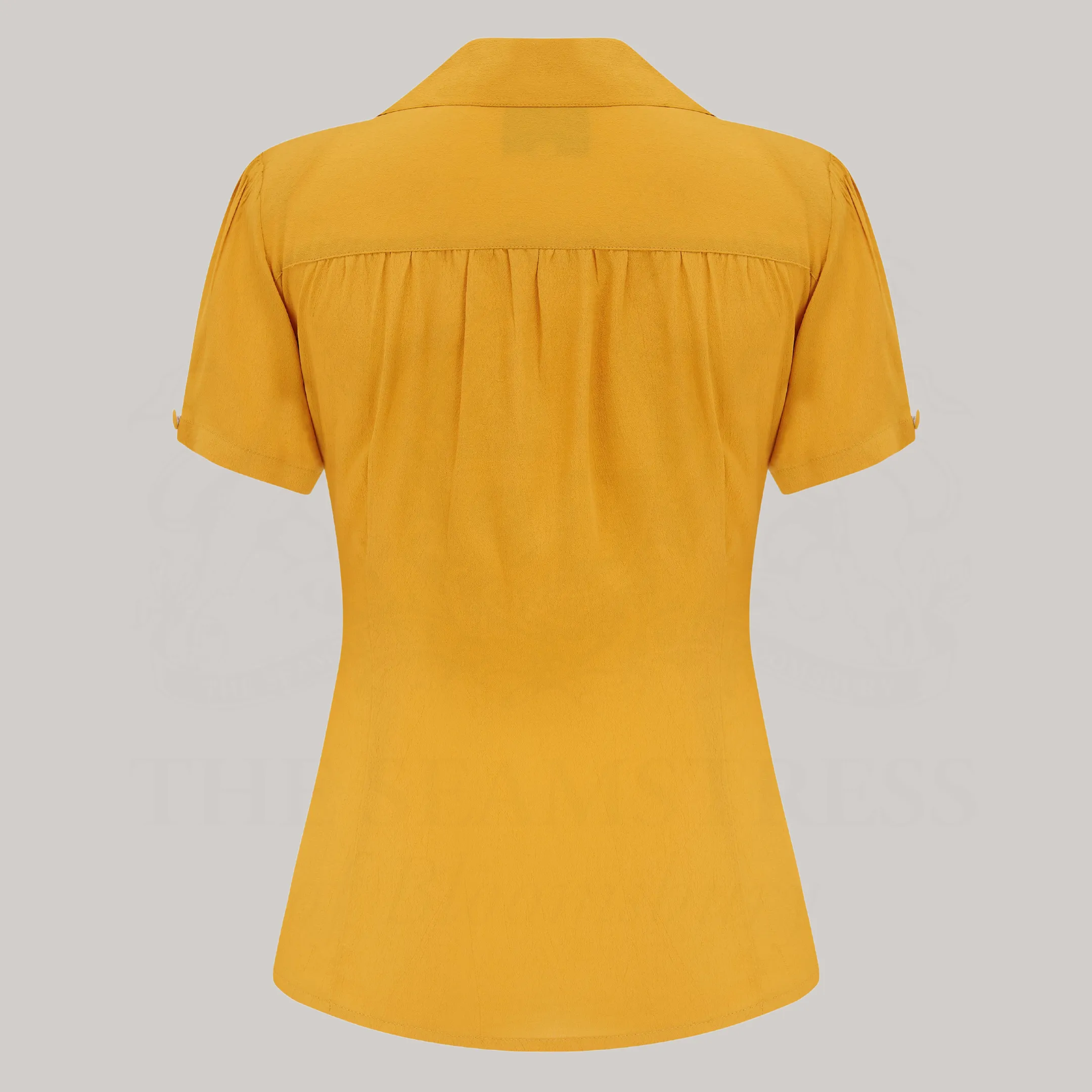 Grace Blouse in Mustard
