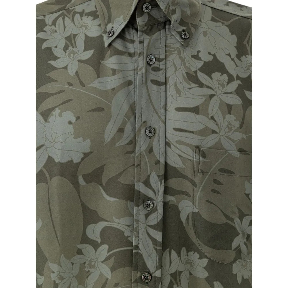 Green Lyocell Shirt