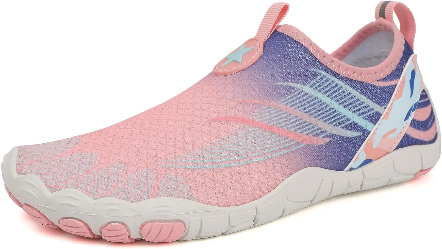 Grounded Footwear Barefoot Shoes for Womens Men Comfortable Mesh Quick Dry Water Shoes Lightweight Wide Toe Non-Slip Swimming Yoga Sneakers Indoor Outdoor for Summer