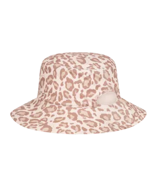 Hat - Girls Swim Ponytail - Claire Leopard (2  years)
