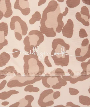Hat - Girls Swim Ponytail - Claire Leopard (2  years)