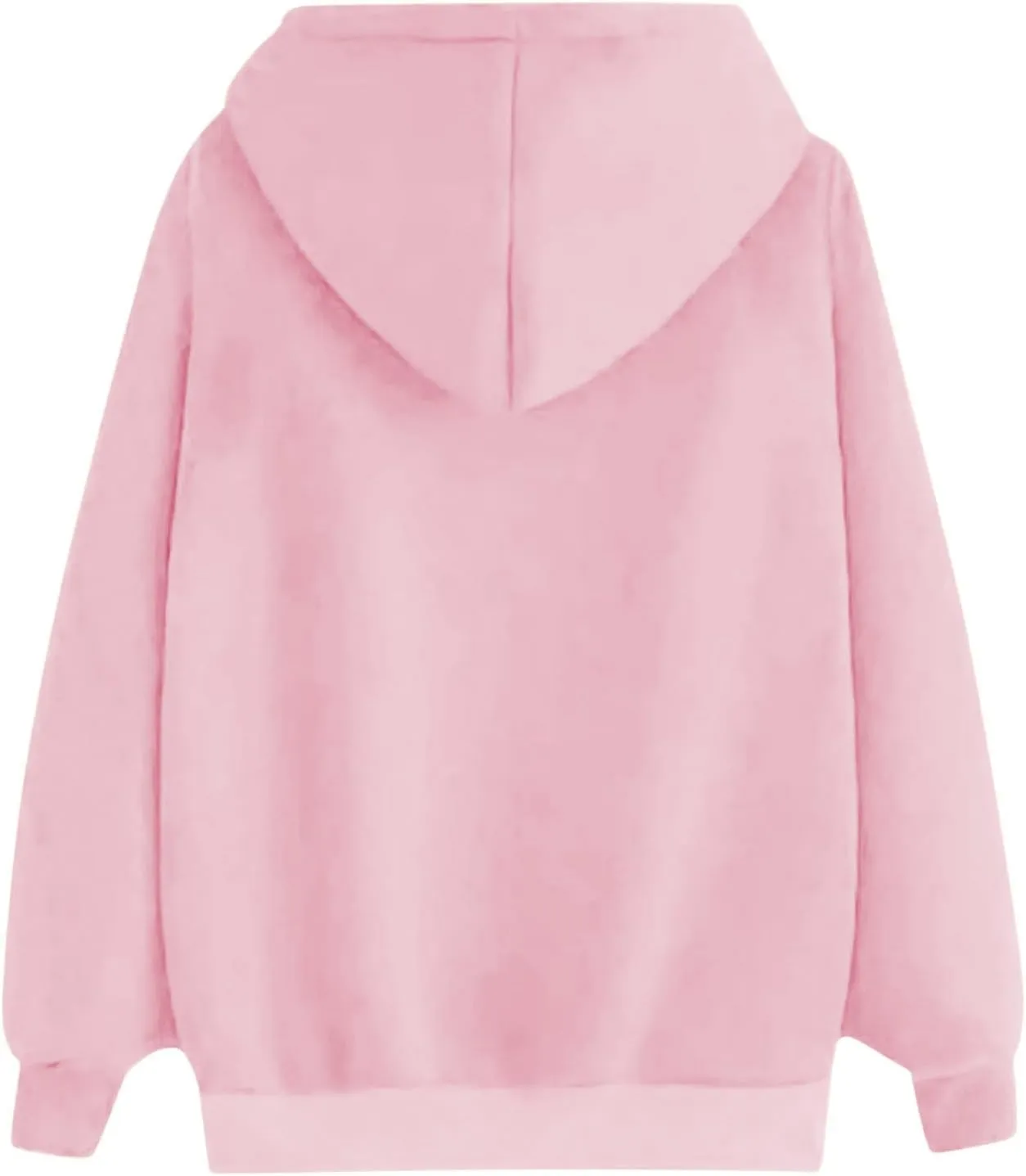 Heart Graphic Hoodies for Women Cute Long Sleeve Valentines Sweatshirts Trendy Comfy Hooded Pullover with Pockets