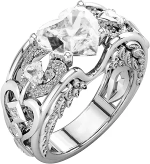 Heart Shape Birthstone Rings for Women Dainty Stackable Cubic Zircon Vintage Ring Engagement Wedding Promise Band