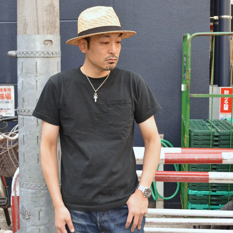 HIGHER "HO25002" Pattern Weaving Raffia Fedora