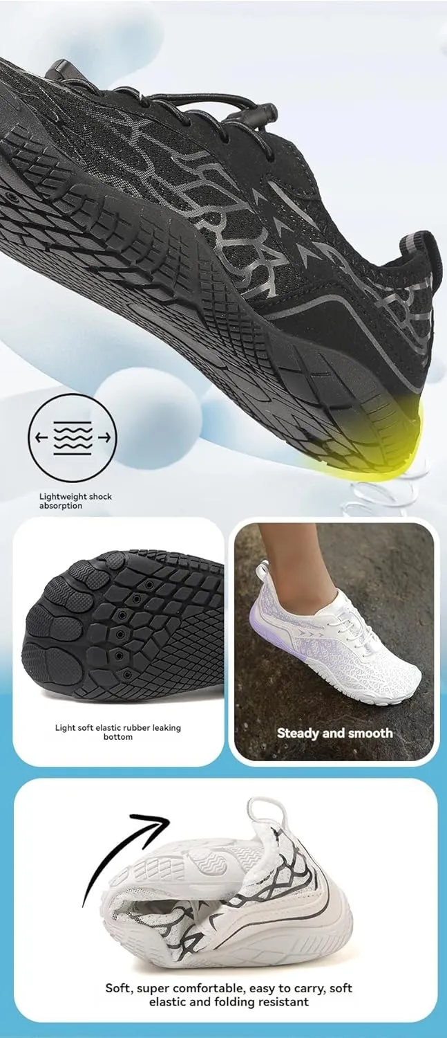 Hike Barefoot Shoes Ultra Light Breathable Non-Slip Athletic Footwear Comfort Wide Width Running Shoes for Women Men All-Match Sneakers On Feet All Day