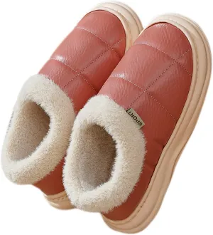 Home Slippers Women Warm Cute Long Fleece Plush Indoor House Spa Mens Soft Sole Slippers Slippers for Women Indoor Slippers for Men Outdoor Summer Artificial Christmas Tree Gifts for Her 2023