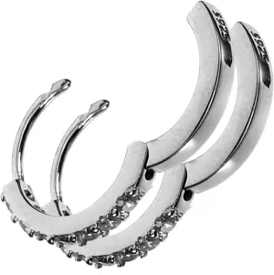 Homoyoyo Oval Hoop Earrings for Women Minimalist Silver Earrings Dangle Hoop Earrings Set Chic Fashion Jewelry