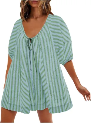 Hvyesh Jumpsuits for Women Dressy Casual, Onesie Hot Shot Romper Shorts, Dress Romper Doop, Summer Trendy 2025 Womens Outfits