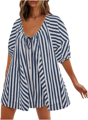 Hvyesh Jumpsuits for Women Dressy Casual, Onesie Hot Shot Romper Shorts, Dress Romper Doop, Summer Trendy 2025 Womens Outfits