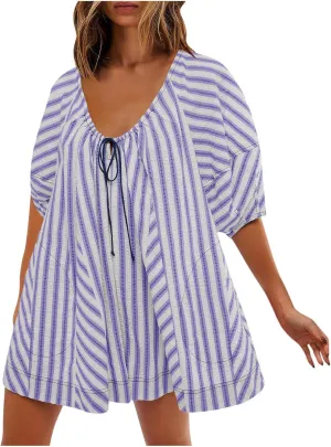 Hvyesh Jumpsuits for Women Dressy Casual, Onesie Hot Shot Romper Shorts, Dress Romper Doop, Summer Trendy 2025 Womens Outfits