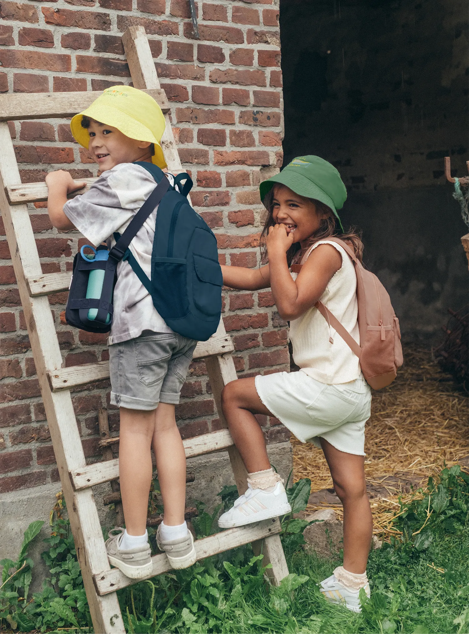 Kids Pocket Bucket Hat (We Want Sun)