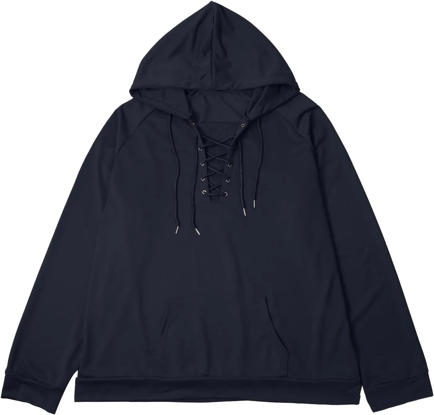 LCMTWX Black Sweatshirt Winter Vintage Long Sleeve Hoodie Half Zipper Hooded Sweatshirt Top Workwear Multi Pocket Outdoor