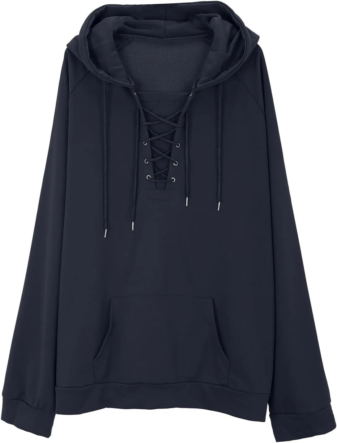 LCMTWX Black Sweatshirt Winter Vintage Long Sleeve Hoodie Half Zipper Hooded Sweatshirt Top Workwear Multi Pocket Outdoor