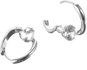 LIFKOME 1 Pair Cubic Zirconia Hoop Earrings Minimalist Women Cz Studs Boho Fashion Earrings