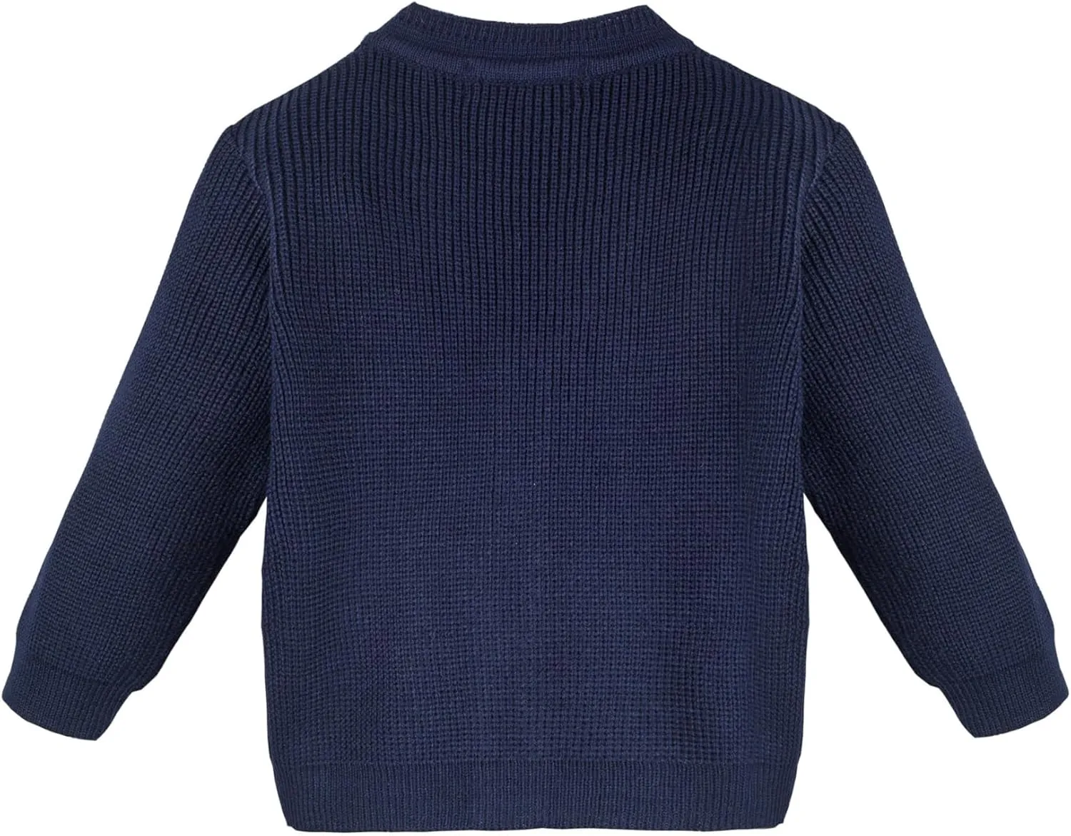 Lilax Baby Boys Basic Long Sleeve V-Neck Classic Knit Cardigan Sweater