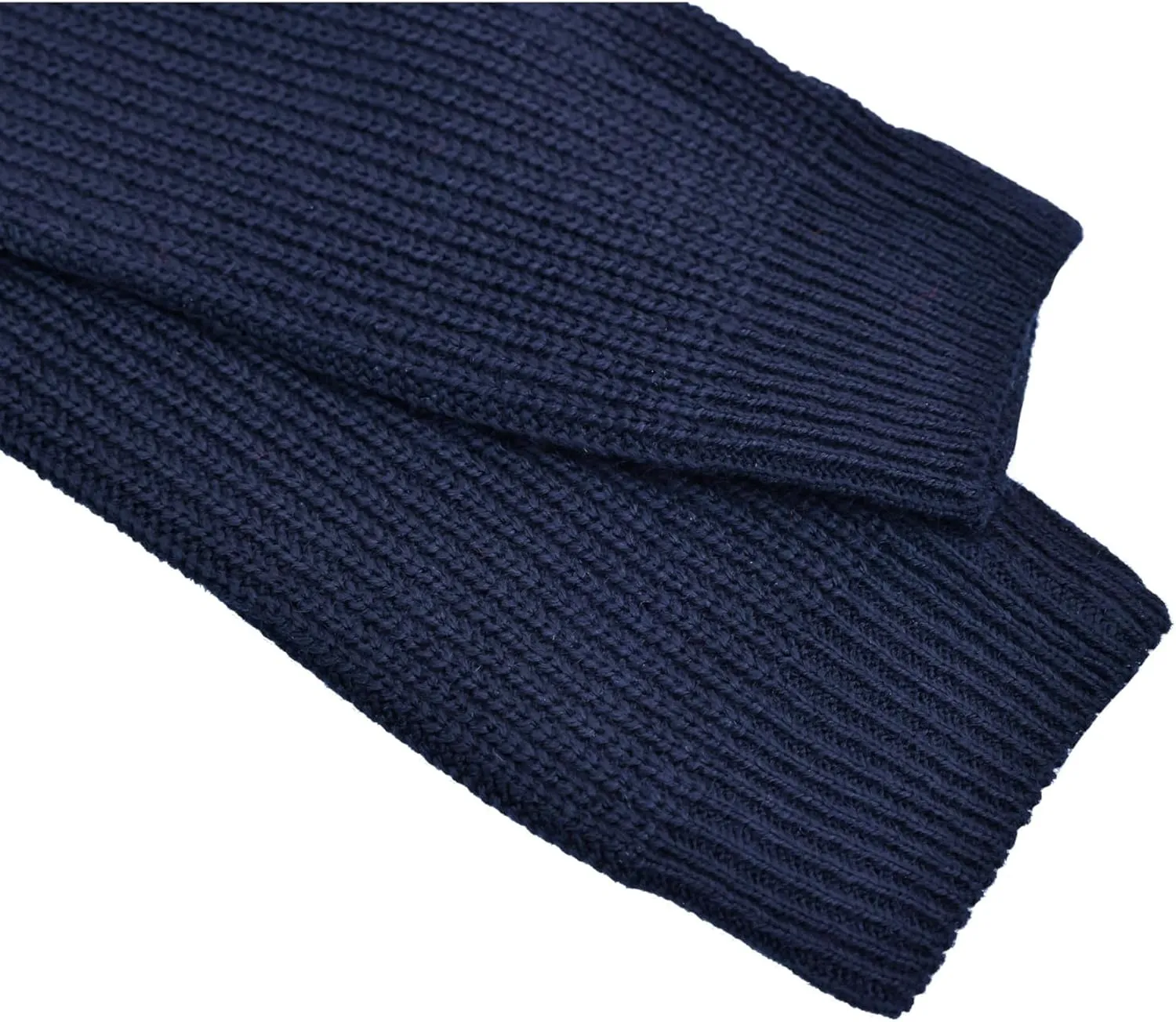 Lilax Baby Boys Basic Long Sleeve V-Neck Classic Knit Cardigan Sweater