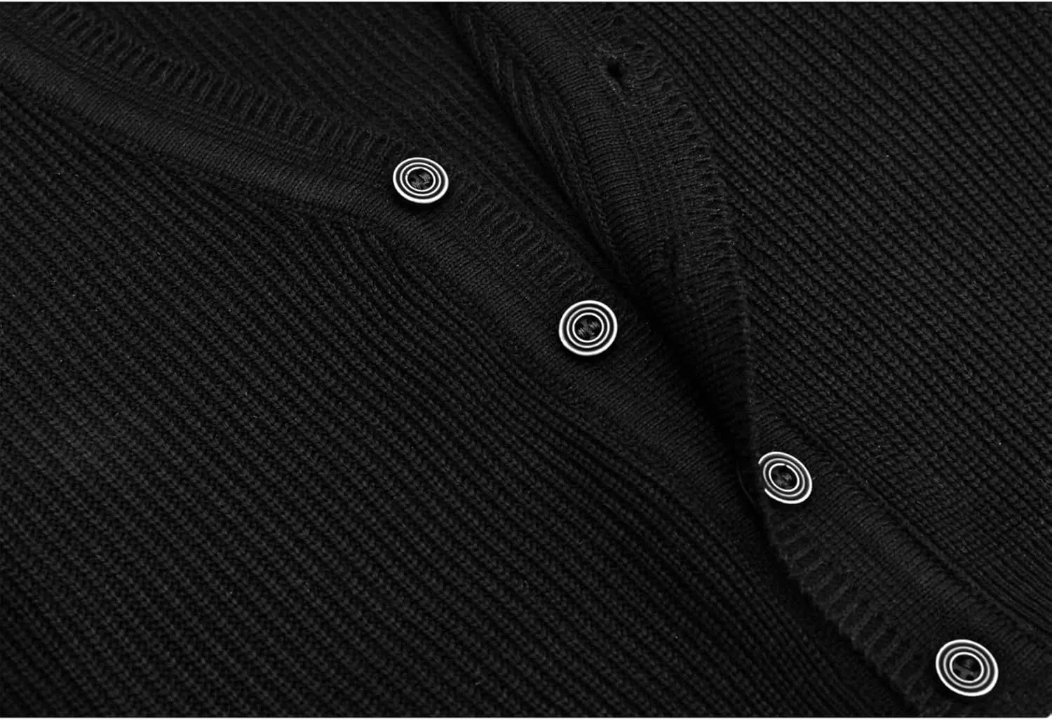 Lilax Baby Boys Basic Long Sleeve V-Neck Classic Knit Cardigan Sweater