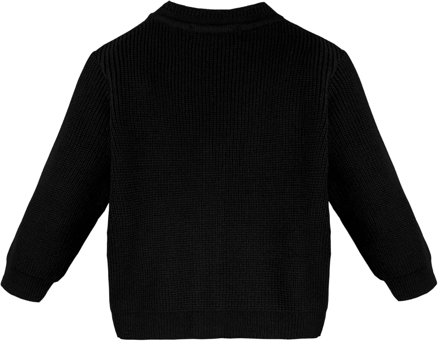 Lilax Baby Boys Basic Long Sleeve V-Neck Classic Knit Cardigan Sweater
