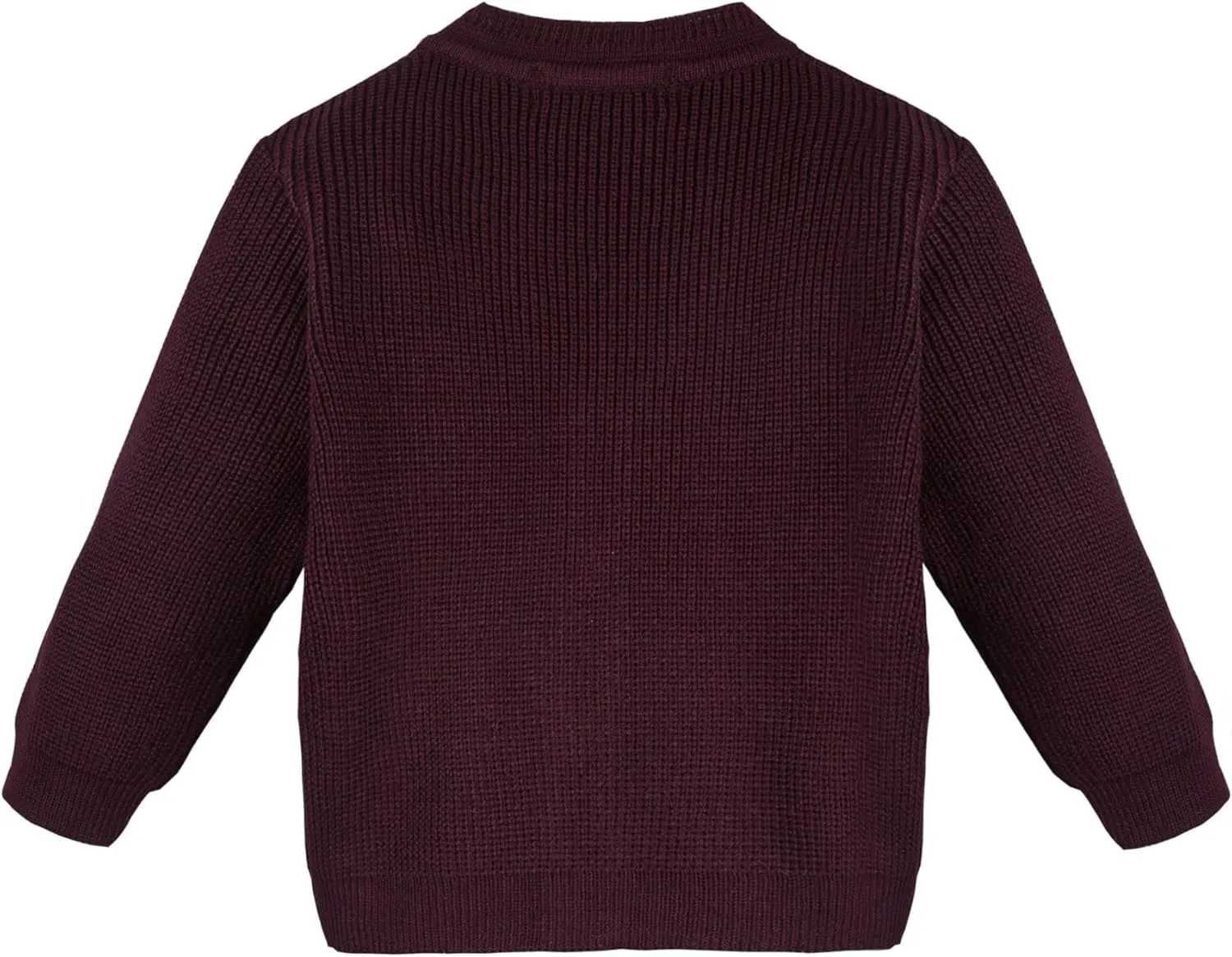 Lilax Baby Boys Basic Long Sleeve V-Neck Classic Knit Cardigan Sweater