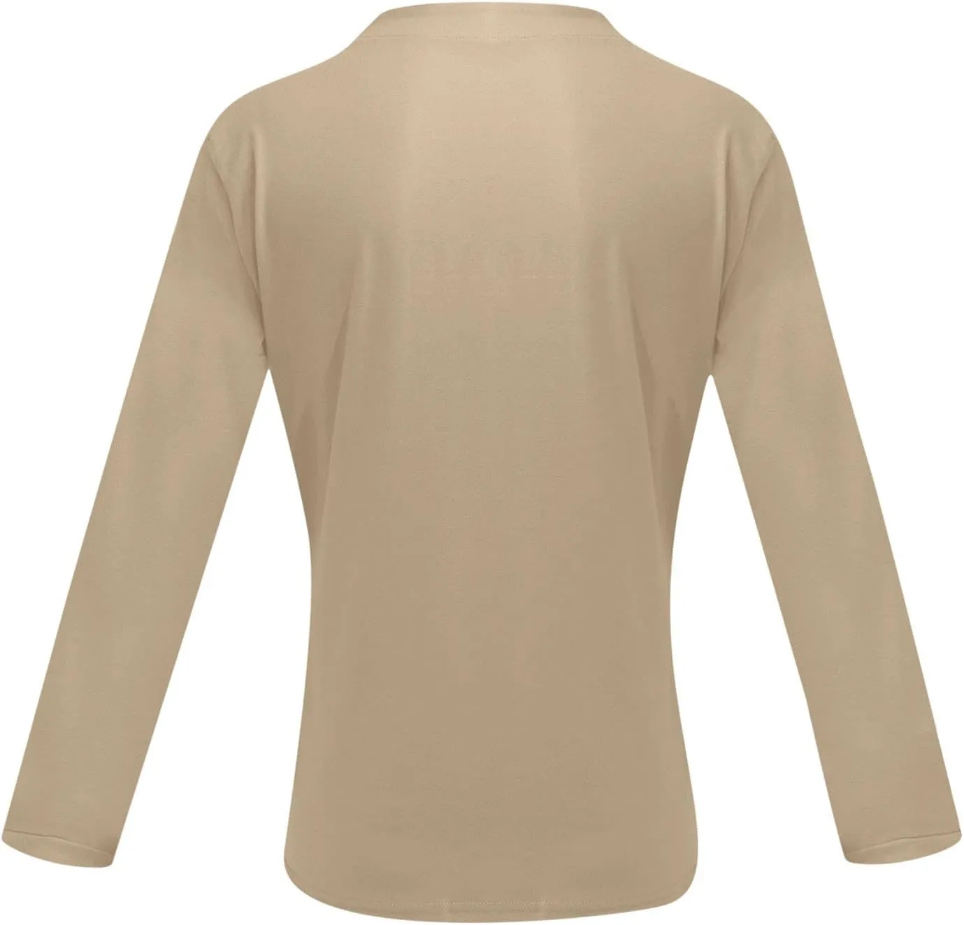 Long Sleeve Shirts for Men Plus Size V-Neck Shirts Oversized Solid Shirts Casual Stylish Loose Fit Fall Shirts