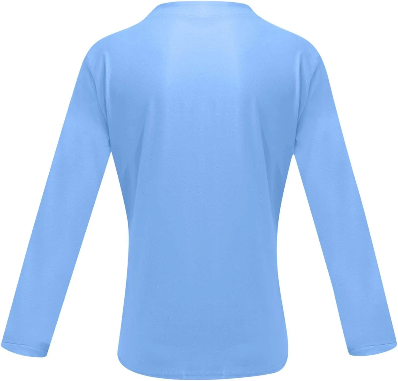 Long Sleeve Shirts for Men Plus Size V-Neck Shirts Oversized Solid Shirts Casual Stylish Loose Fit Fall Shirts