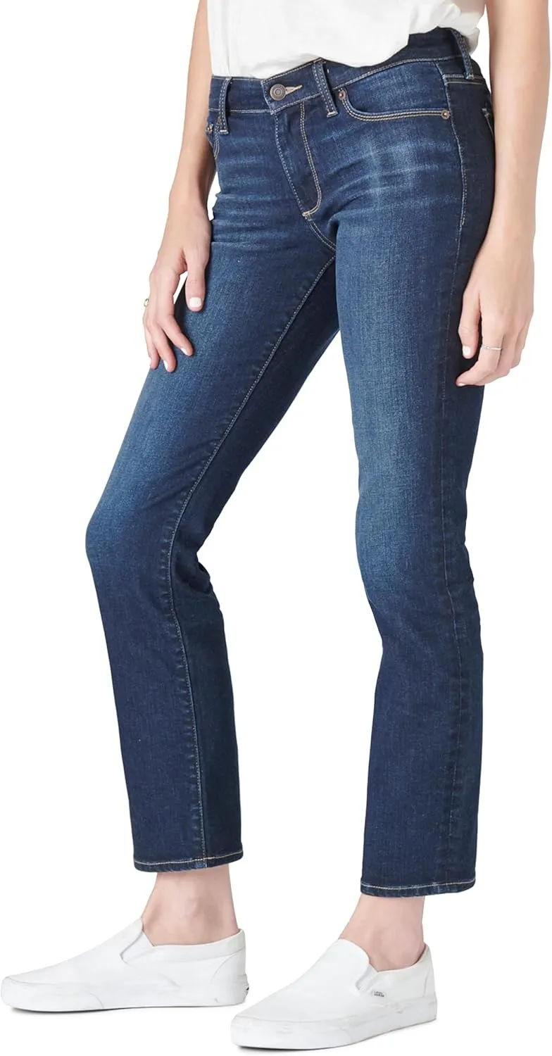 Lucky Brand Women's Mid Rise Sweet Straight Jeans