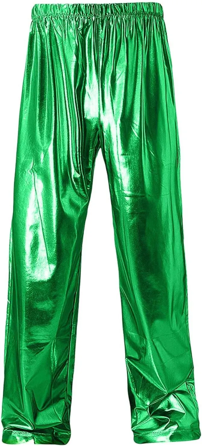 Mardi Gras Pants for Men Relaxed Fit Stretch Waist Reflective Pants Lightweight Comfy Casual Atheltic Joggers Streetwear