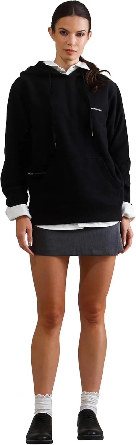 Members Only Women's Logan Hooded Oversized Sweatshirt