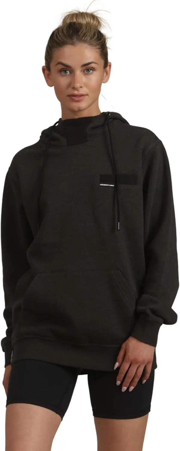 Members Only Women's Logan Hooded Oversized Sweatshirt