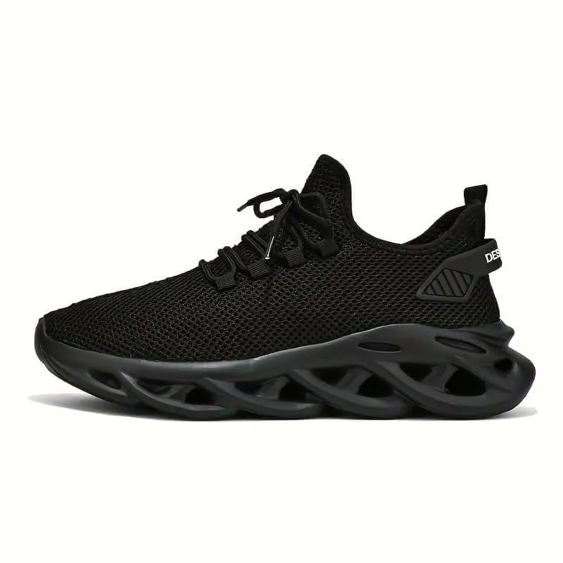 Men's Breathable Running Shoes: Lightweight & Cushioned