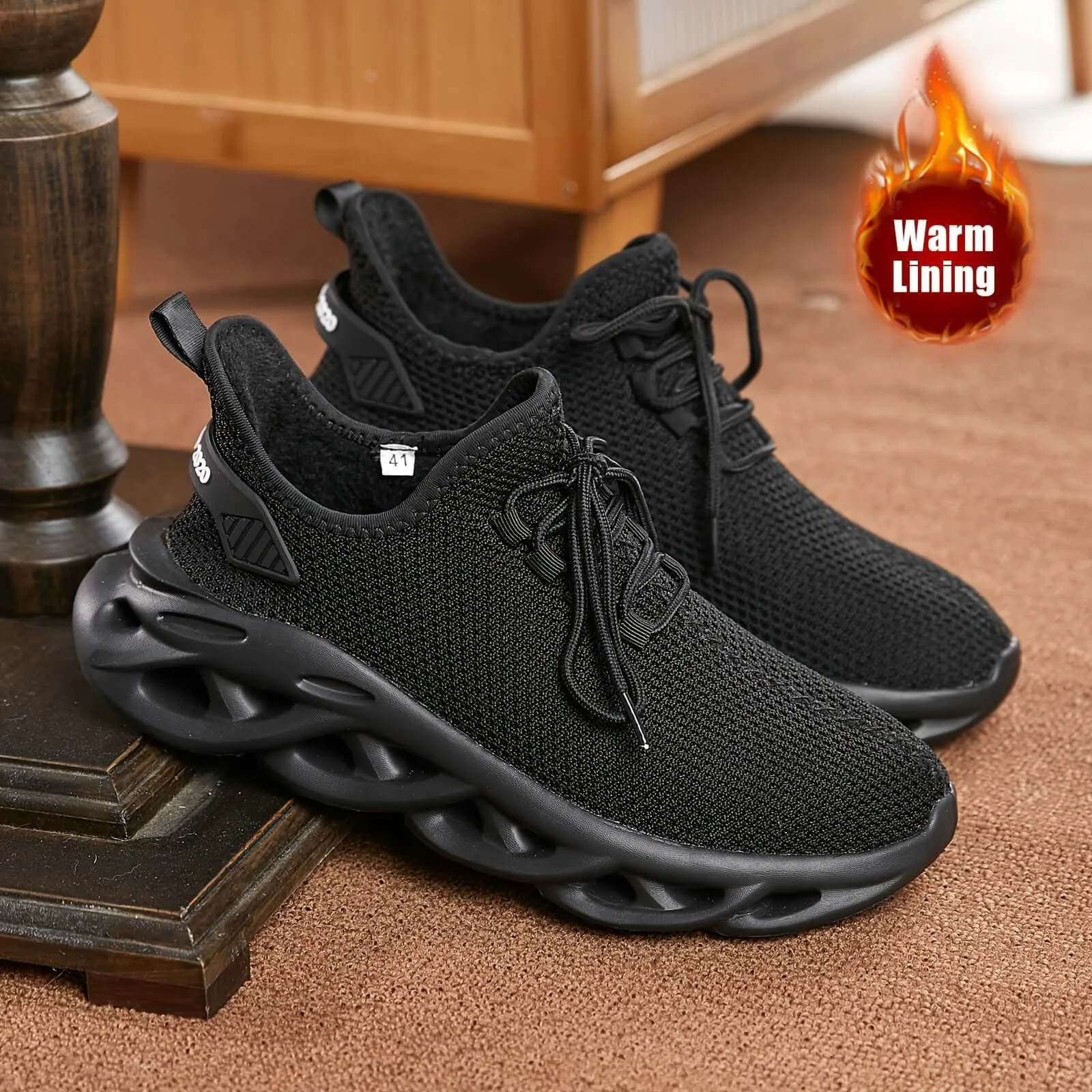 Men's Breathable Running Shoes: Lightweight & Cushioned