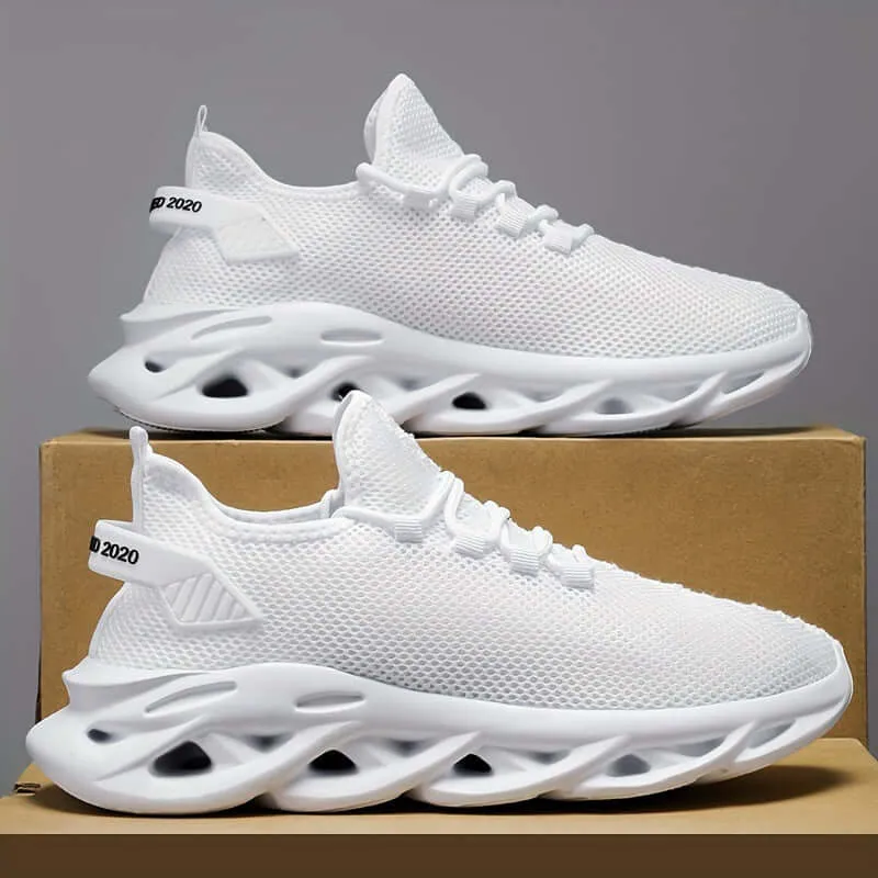 Men's Breathable Running Shoes: Lightweight & Cushioned