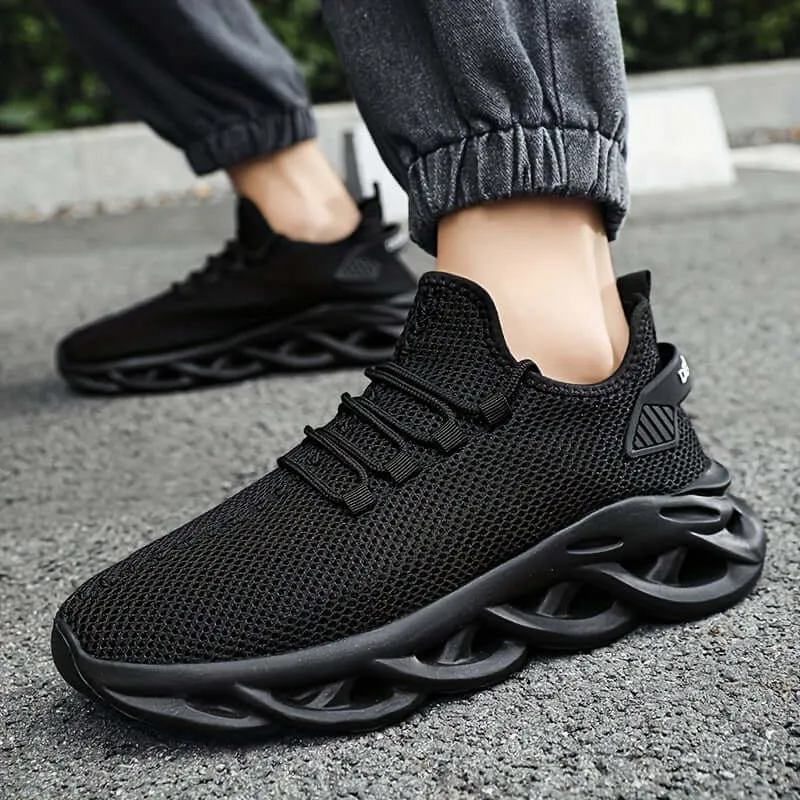 Men's Breathable Running Shoes: Lightweight & Cushioned
