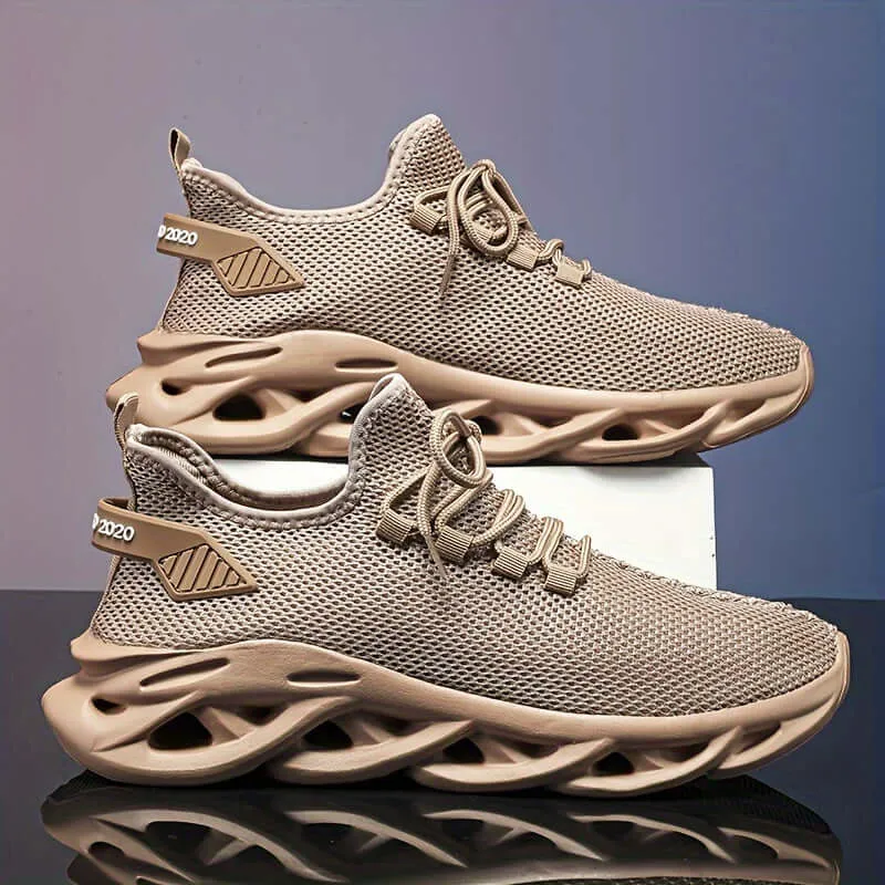 Men's Breathable Running Shoes: Lightweight & Cushioned