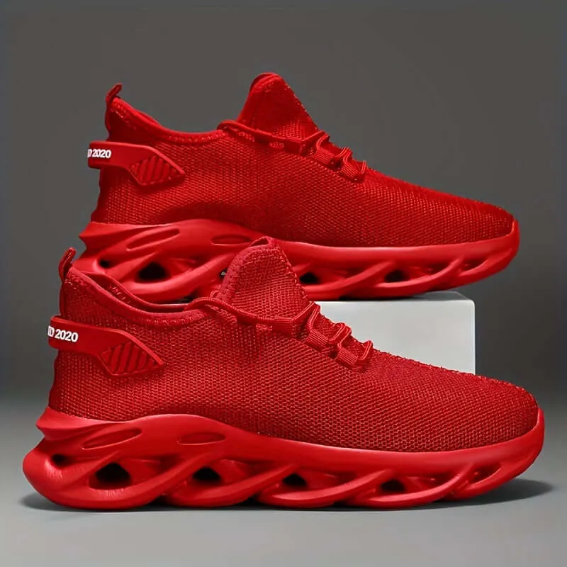 Men's Breathable Running Shoes: Lightweight & Cushioned