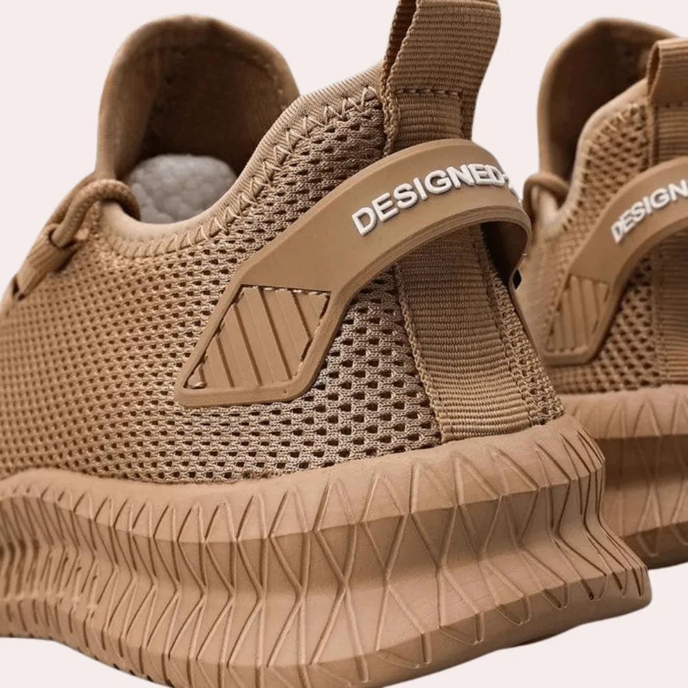 Men's Breathable Slip-On Sneakers with Cushioned Sole