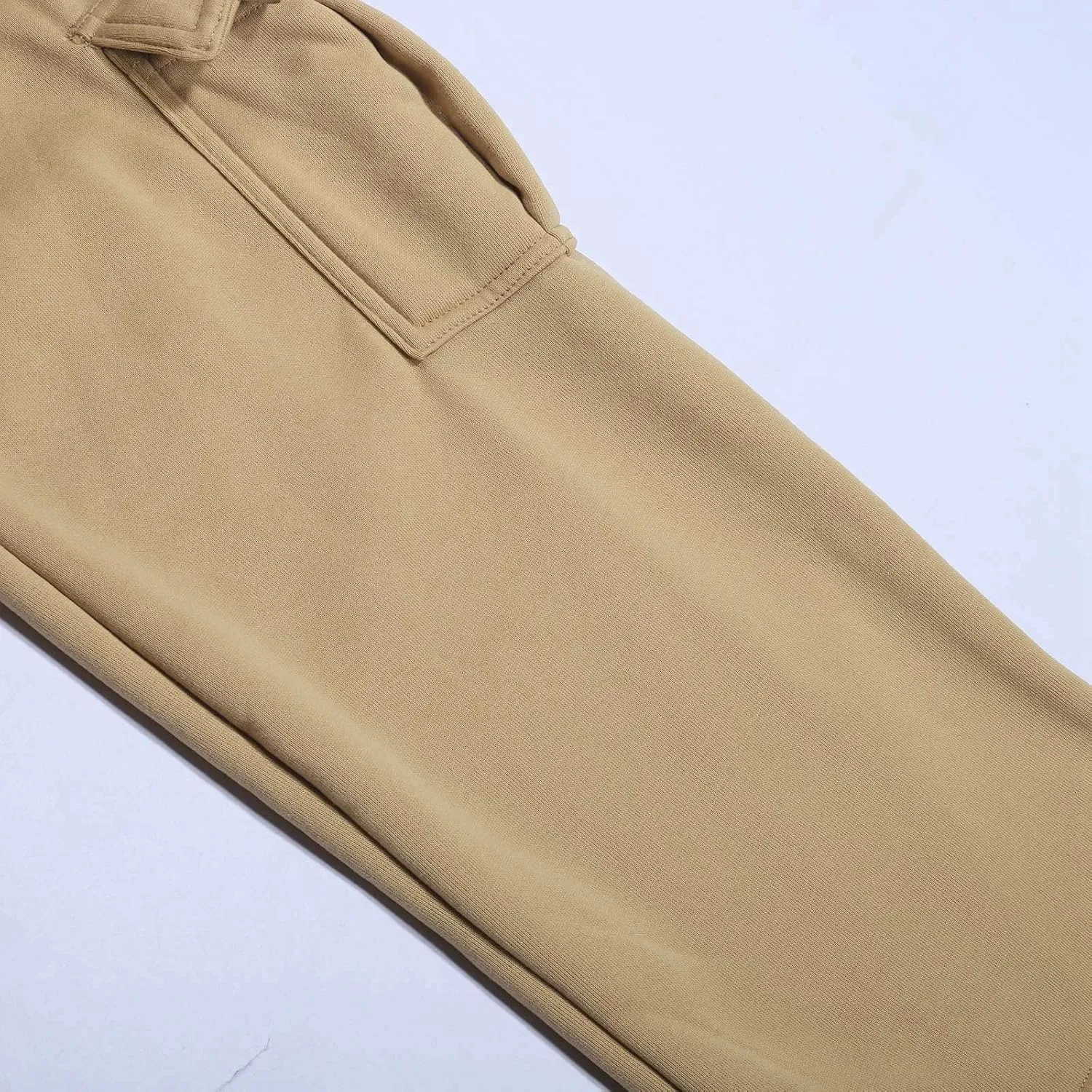 Mens Cargo Pants Big and Tall Lightweight Straight Leg Sweatpants Plus Size Baggy Elastic Waist Drawstring Athletic Joggers