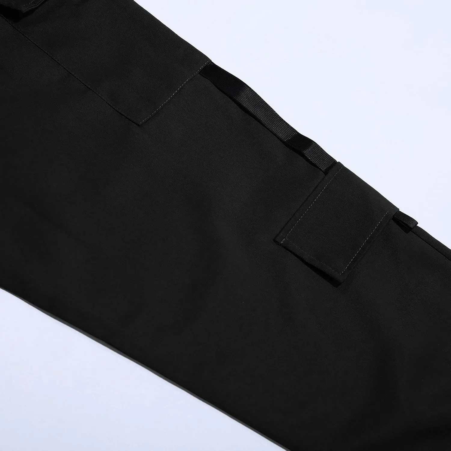 Mens Cargo Sweatpants with Pockets Elastic Waisted Lightweight Joggers Casual Relaxed Fit Drawstring Stretch Jogging Trousers