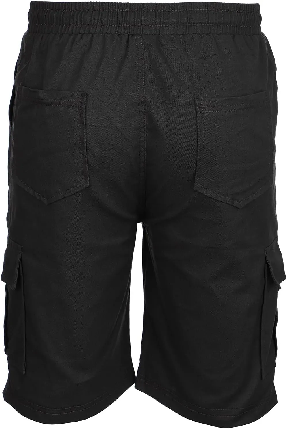 Men's Casual Cargo Shorts Classic Fit Athletic Shorts Cotton Cargo Shorts for Men Summer Beach Shorts with 4 Pockets