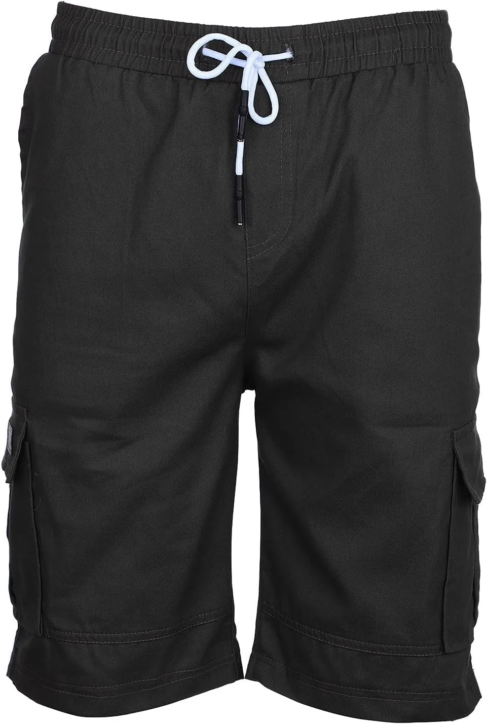 Men's Casual Cargo Shorts Classic Fit Athletic Shorts Cotton Cargo Shorts for Men Summer Beach Shorts with 4 Pockets