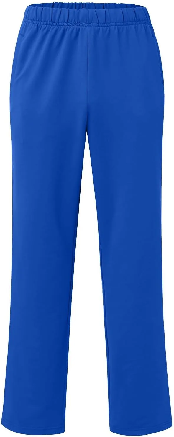 Mens Casual Pants Relaxed Fit Stretch Waist Lightweight Summer Beach Trousers Trendy Side Zipper Straight Leg Slacks Trousers