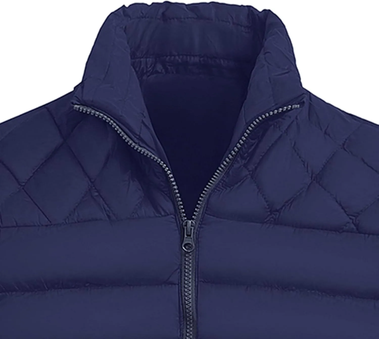 Men's Down Winter Coat Jacket Casual Windproof Zip Up Windbreaker Jackets Warm Padded Coats Big and Jackets, M-2XL