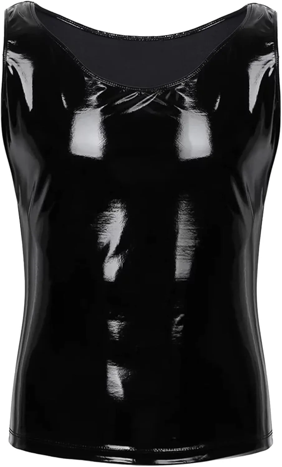 Men's Exotic Leather Coat Fashionable Sexy Vest Top for Casual Wear Stylish Outerwear