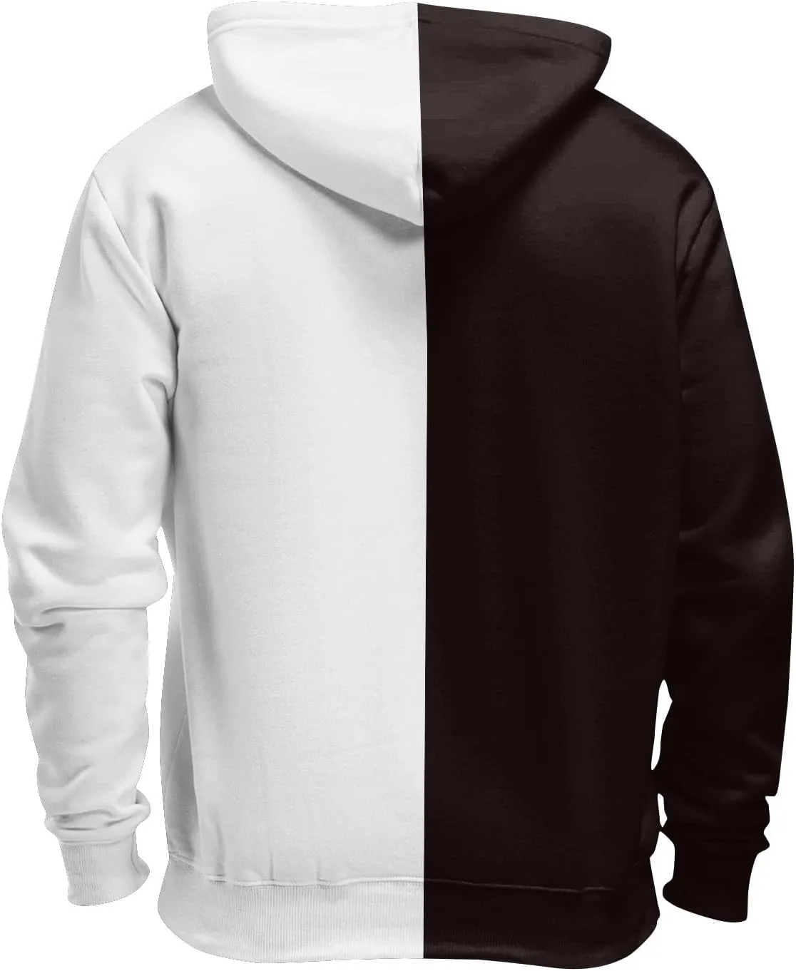 Men's Fall Outfits Hoodies Basic Zip Up Hoodie Long Sleeve Sweatshirts Classic Jacket Print Pullover Casual, M-6XL