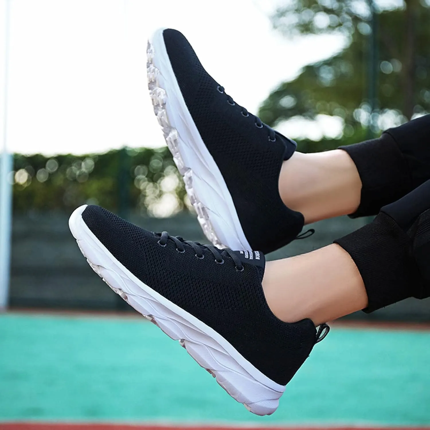 Men's Fashion Sneakers Mens Shoes Running Lightweight Sport Gym Jogging Walking Sneakers Tennis Racquet Sport Shoes Sneaker Lightweight Breathable Mesh Slide Shoe Running Dress