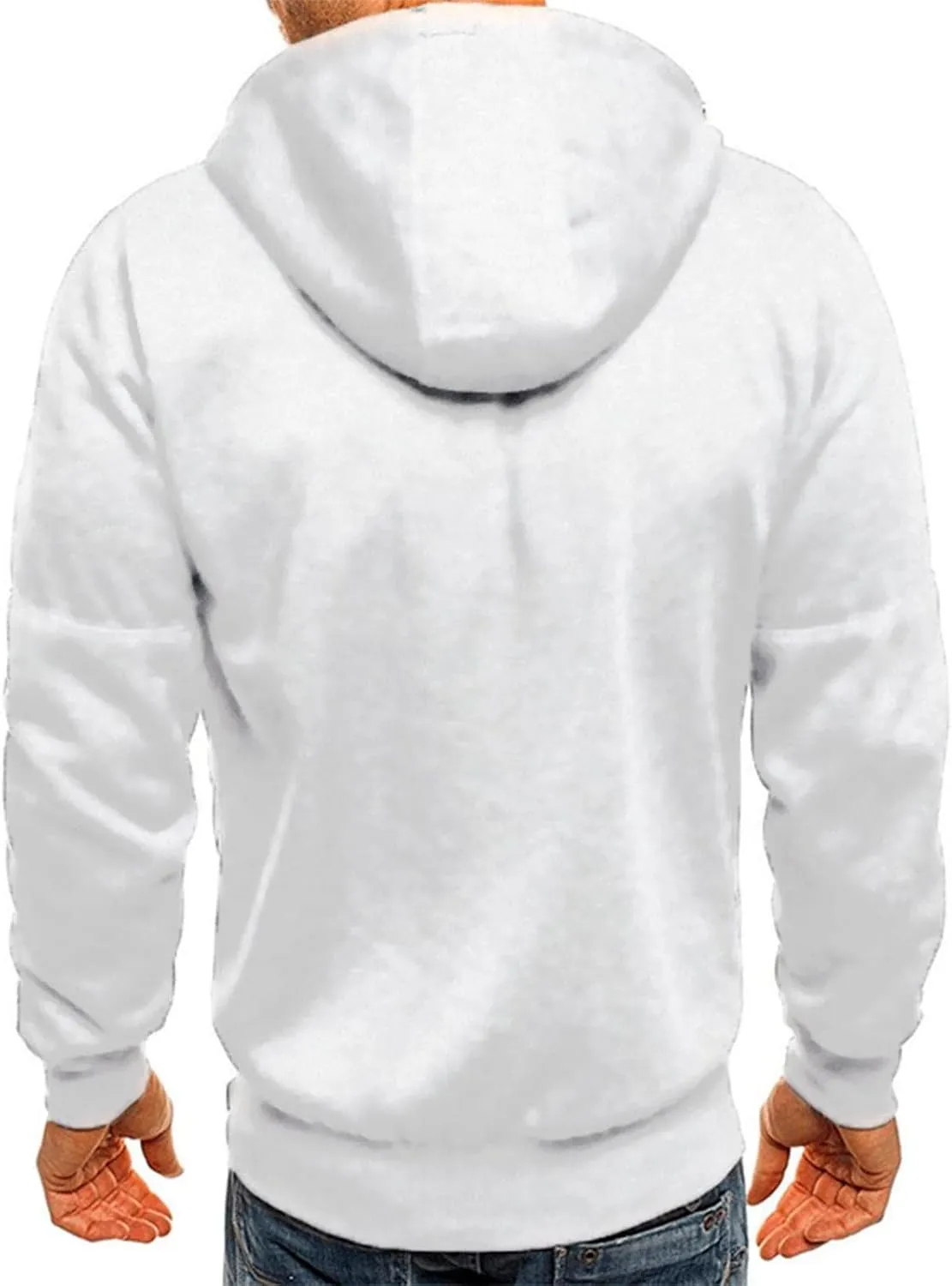 Mens Hoodies,Mens Men's Autumn Slim Casual Plaid Hooded Top Blouse Fashion Sweatshirts Hoodies for Men Fashion Hoodies