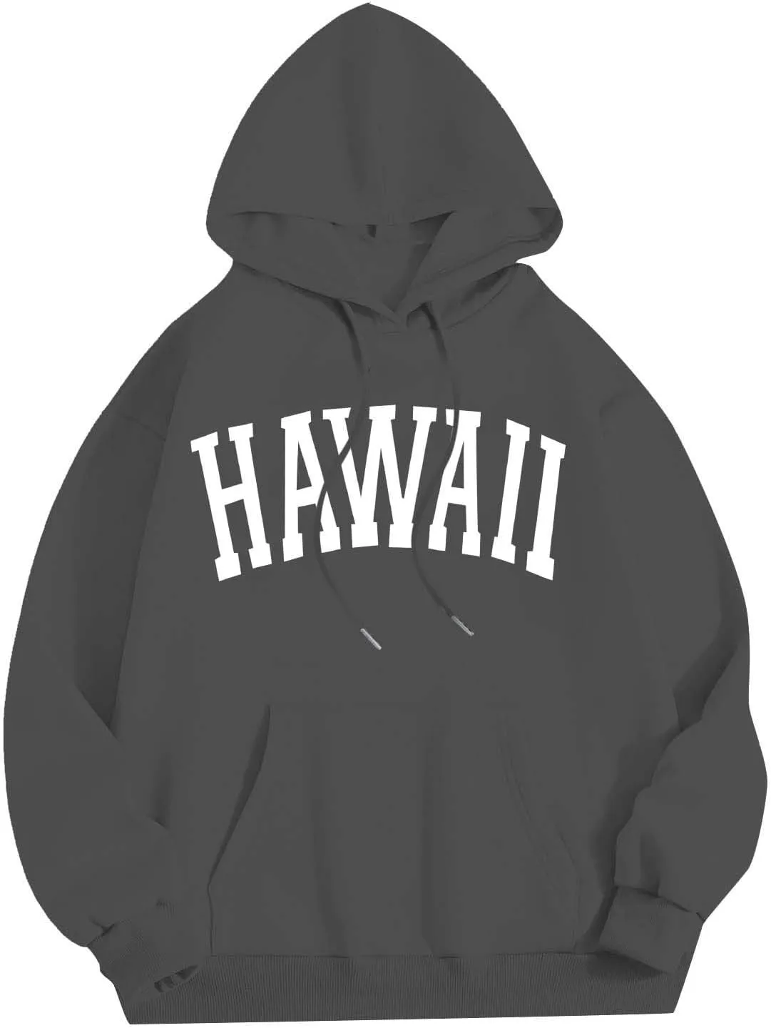 Mens Oversized Hoodie Casual Pullover Long Sleeve Hooded Sweatshirts Trendy Loose Fit Letter Print Hoodies for Men